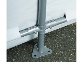 Plachtový prístrešok – ShelterLogic 2,4 × 2,4 m zelená