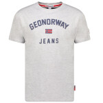 Geografické Nórsko Jassier 254 M SY1361H/GN-Gray mesh shirt XL