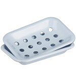 Ib Laursen Smaltovaná mydelnička Light Blue