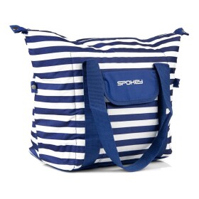 Spokey SAN REMO Termotaška, 28 l, modré pruhy