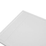 CERANO - Sprchová vanička obdĺžniková Lugo - SMC/minerálny kompozit - biela matná - 100x80x3 CER-666127