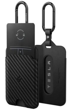 Spigen TESLA Card Holder púzdro pre karty TESLA 2 ks čierna (ACP08794)