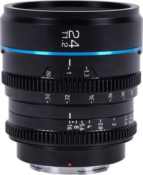 Sirui Sirui Cine Lens Nightwalker S35 24mm T1.2 X-Mount Black