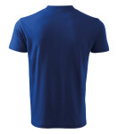 Tričko s výstrihom do V unisex kráľovská modrá 3XL