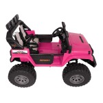 Mamido Elektrické autíčko Extreme Sport 4x4 s premenlivou veľkosťou ružové