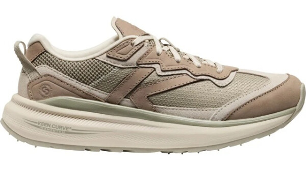 KEEN WK500 Leather Dámske trekové topánky abbey stone/birch 40 10058611KEN01S95