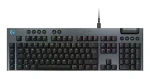 Logitech G915 X čierna / Herná klávesnica / káblová / GL mechanické spínače / LIGHTSYNC RGB / DE (920-012938)