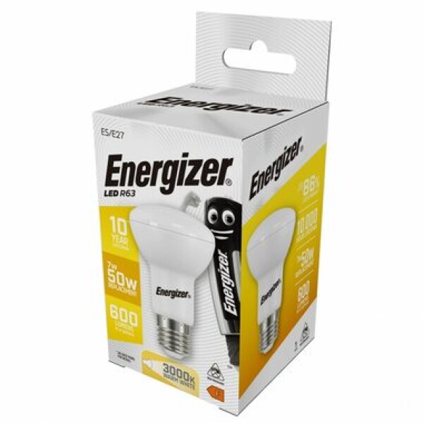 Energizer S17544 LED R63 žiarovka 7W / Pätica E27 / 3000K / 600lm (S17544)