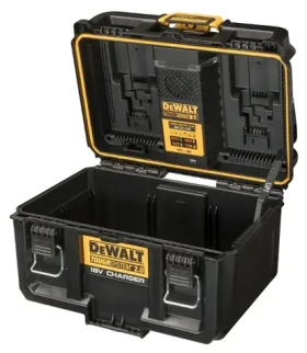 DeWalt DWST83471/4A duálna nabíjačka pre akumulátory 18 V/v kufri TOUGHSYSTEM (DWST83471)