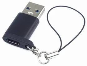 PremiumCord redukcia USB-C(F) - USB-A(M) čierna / Redukcia / USB 3.0 (kur31-19)