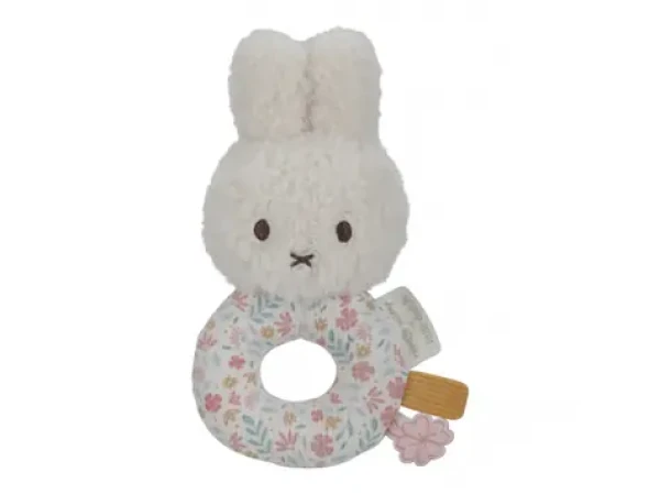 Little Dutch Hrkálka králiček Miffy Lucky Blossom / od narodenia (NIJN359LD)