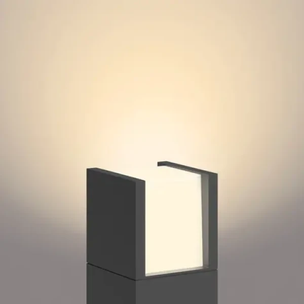Philips Arbour LED 6W nízky stĺpik antracit / Vonkajší stĺpik / 600 lm / 2700K / 12V / IP44 (SKL000425881)