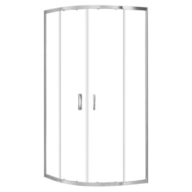 REA - Sprchová zástena LOOK chróm 80x80 REA-K7904