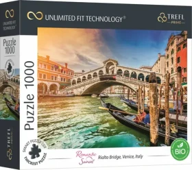 Trefl - Puzzle - UFT Romantic Sunset: Most Rialto, Benátky