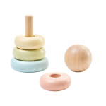 PlanToys PlanToys Stohovacie krúžky (pastelové)