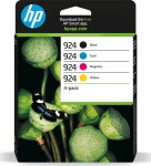 HP HP 924 - 4er-Pack - Schwarz, Gelb, Cyan, Magenta - original - Officejet - Tintenpatrone