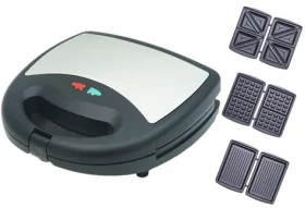 SOVIO SV-M08 / sendvičovač / 700W / 3 výmenné dosky (SVM08-7497)