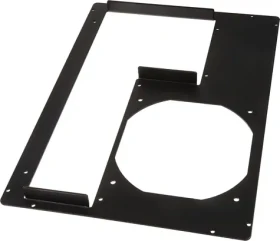 DimasTech PCI-Backpanel Micro-ATX grafitová čierna / Krycí panel slotov / Micro-ATX / 5 slotov (S0022GB)