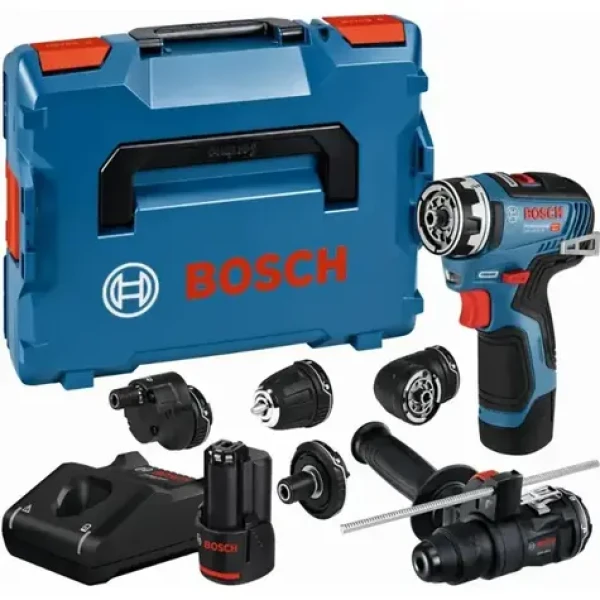 BOSCH GSR 12V-35 FC Professional / Aku Vŕtací skrutkovač s príslušenstvom / 12V / 10mm skľučovadlo / 2x3.0Ah (06019H3008)