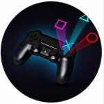 Jedlý papier Playstation 4 ovládač, 19,5 cm - Pictu Hap