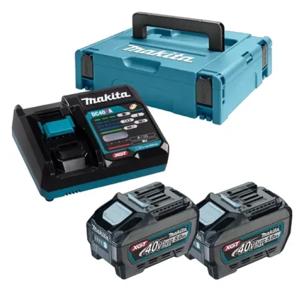 Makita 191V35-5 Sada nabíjačka DC40RA + 2x akumulátor BL4050F + 1x Makpac / 40V (191V35-5)