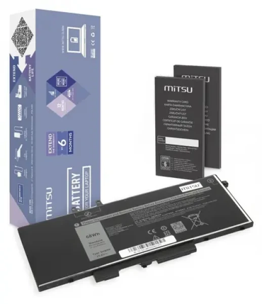 Batéria 3HWPP pre DELL Latitude 5401/5410/5501/5510 / Batéria pre notebook / 4100 mAh / 62 Wh (BC/DE-5410)