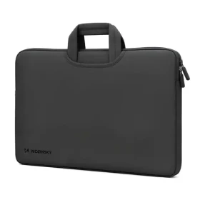 Wozinsky WNT-17B čierna / Taška na notebook / 17,3 "/ neoprénové výsuvné držadlo