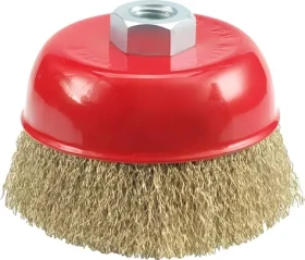 Vorel Kefa drôtená čelná 100 mm / Drôtená kefa / pomosadený drôt