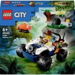 LEGO® City Exploration 60424 Štvorkolka na prieskum džungle - misia panda červená