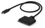 StarTech USB-C na SATA adaptér čierna / Adaptér / pre 2,5" HDD / SSD / USB 3.1 / 0,5 m / ASMedia ASM1351 (USB31CSAT3CB)
