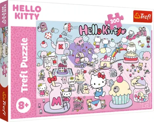 Trefl Puzzle Objavuj svet Hello Kitty