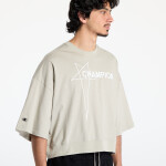 Tričko Rick Owens DRKSHDW x Champion Tommy Cropped Tee Pearl L