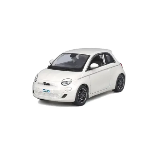 Bburago Fiat 500e (2023) biela 1:24