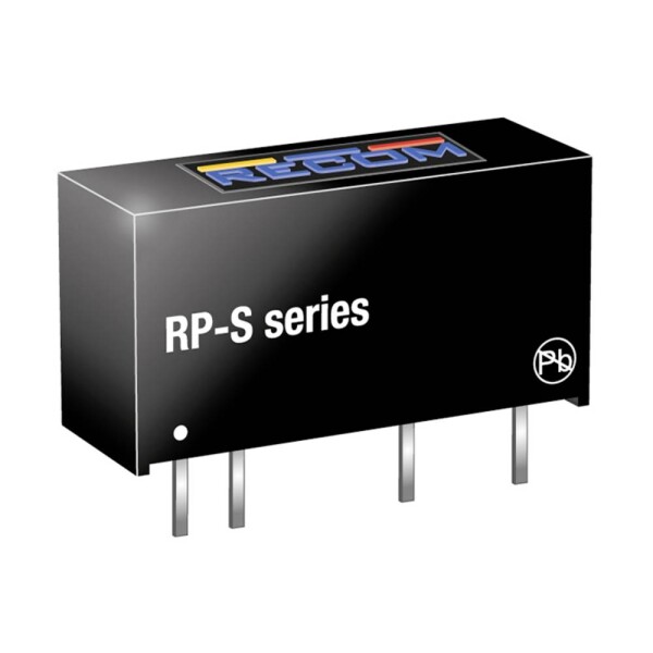 RECOM RP-1212S DC / DC menič napätia 12 V 12 V 0.084 A 1 W Počet výstupov: 1 x; RP-1212S