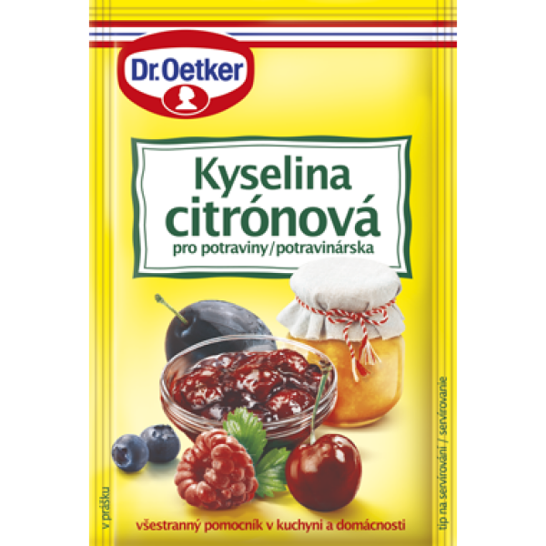 Dr. Oetker Kyselina citrónová, 20 g