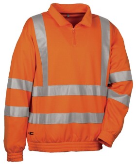 Reflexná pracovná mikina COFRA ROUTE oranžová veľkosť 2XL (CAROUTE_01_2XL-B)