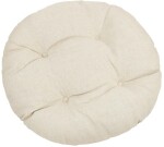 Sedák LADA 62/015 guľatý prešívaný priemer 40cm Uni smotanový