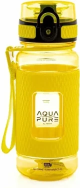 ASTRA Zdravá fľaša na vodu Aqua Pure 400 ml žltá (158479)