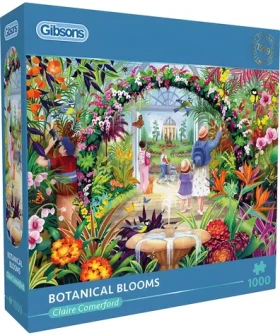 GIBSONS Puzzle Kvety v botanickej záhrade