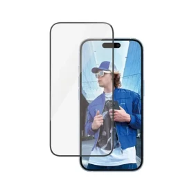 PanzerGlass Tvrdené sklo UWF s aplikátorom pre Apple iPhone 16/15 čierna (2861)