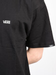 Vans LEFT CHEST LOGO black/white pánske tričko s krátkym rukávom - S