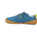 Superfit Nubuk Vento Blau/Gelb celoročné nízke barefoot topánky 27 EUR