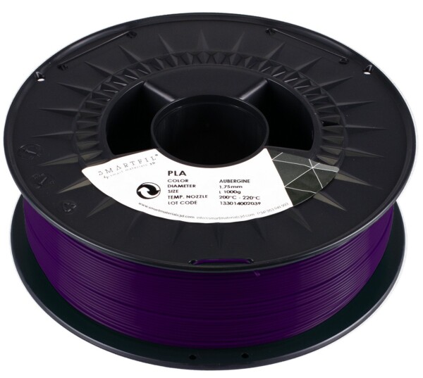 Smartfil PLA filament modrofialový Aubergine 1,75 mm 1 kg