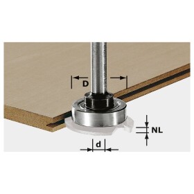 Frézovacie vreteno S8 1,5-5 KL28 Festool 499804 Priemer 28 mm; 499804