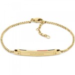 Tommy Hilfiger Slušivý pozlátený náramok Linear 2780953
