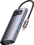 Baseus 1x RJ-45 1x USB-C + 3x USB-A 3.0 (WKWG070113)