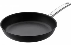 WMF Steak Profi / Panvica / Priemer 28 cm / Nerezová oceľ / Čierna (17.7128.6021)