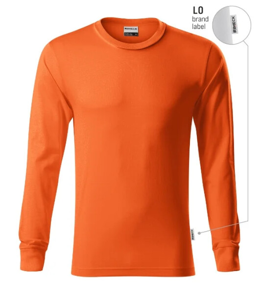 Resist LS Tričko unisex oranžová 11 (štítok značky) L
