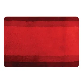 Spirella BALANCE kúpeľňová predložka 60 x 90 cm červená / polyester / protišmyková (7610583092137)