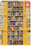 Educa Vertikálne puzzle Plechovky